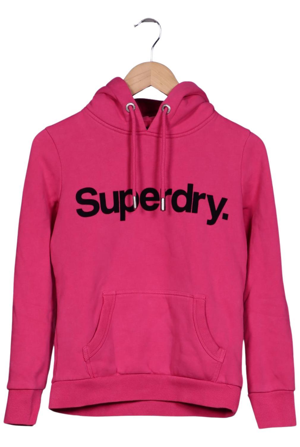 

Superdry Damen Kapuzenpullover, pink, Gr. 38