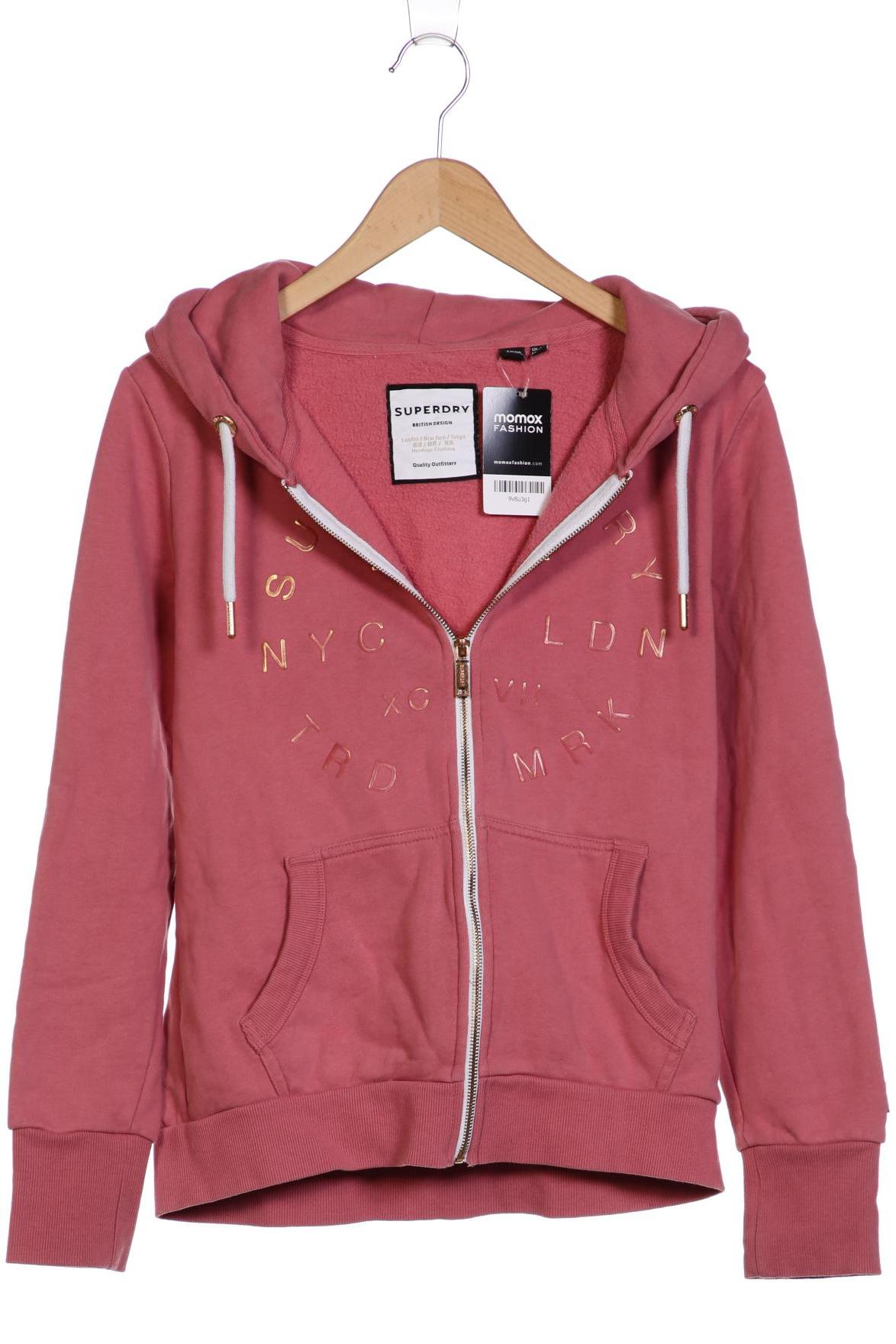 

Superdry Damen Kapuzenpullover, pink, Gr. 42