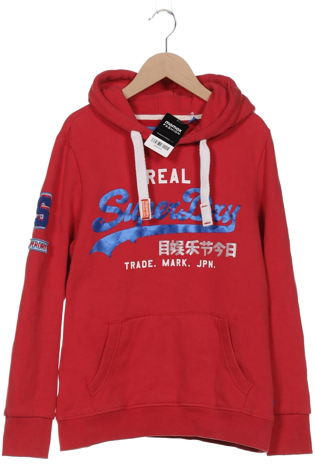 

Superdry Damen Kapuzenpullover, rot, Gr. 40