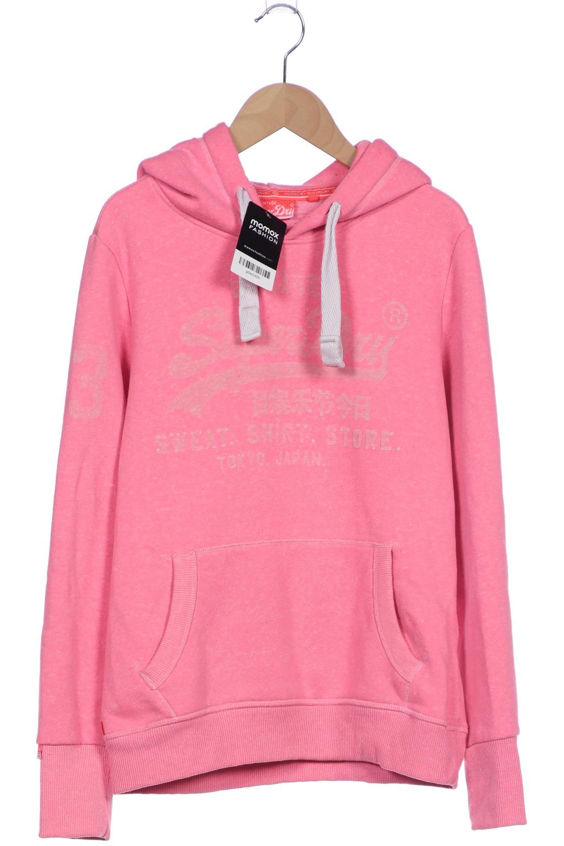 

Superdry Damen Kapuzenpullover, pink, Gr. 38