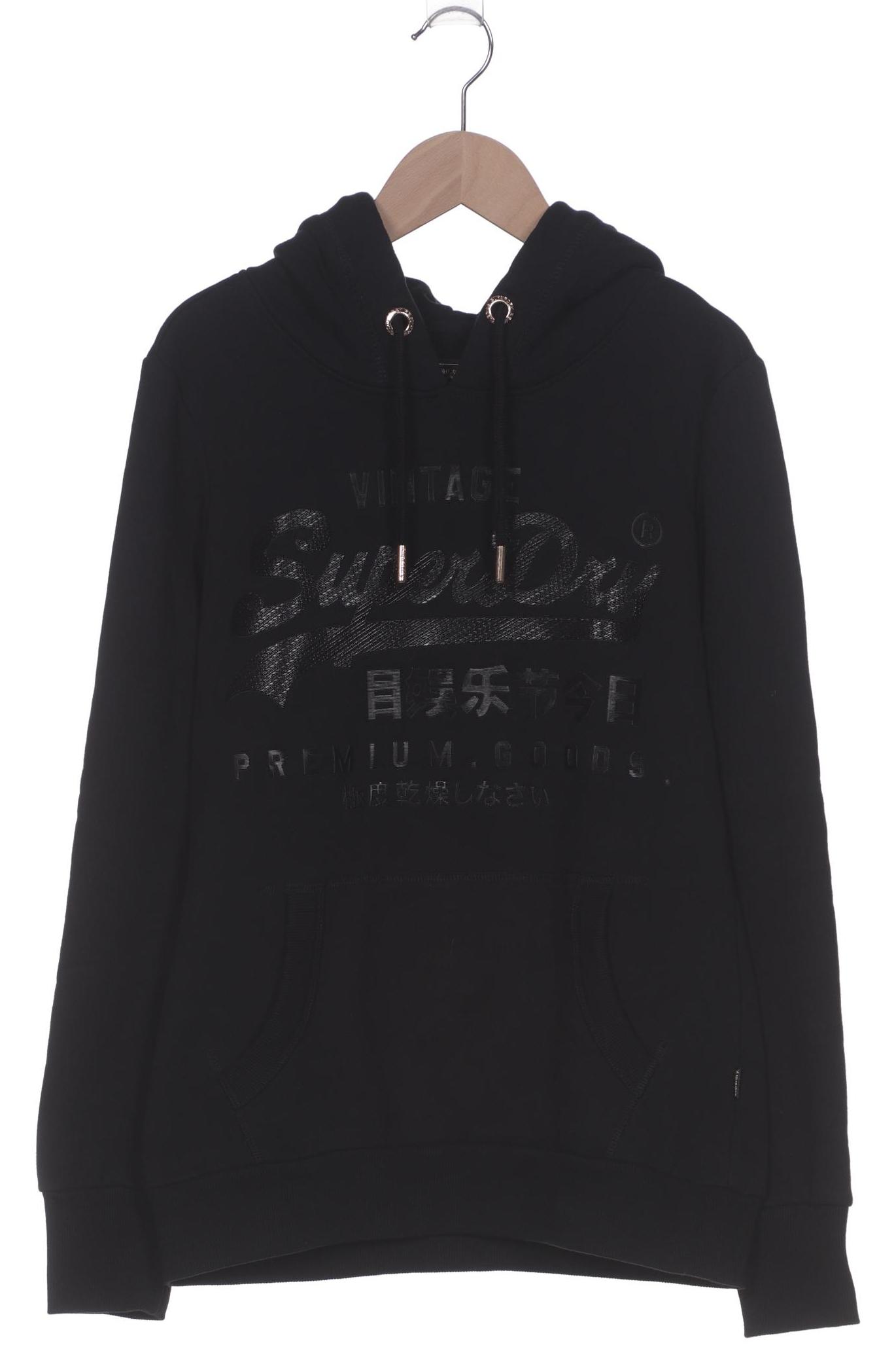 

Superdry Damen Kapuzenpullover, schwarz, Gr. 38