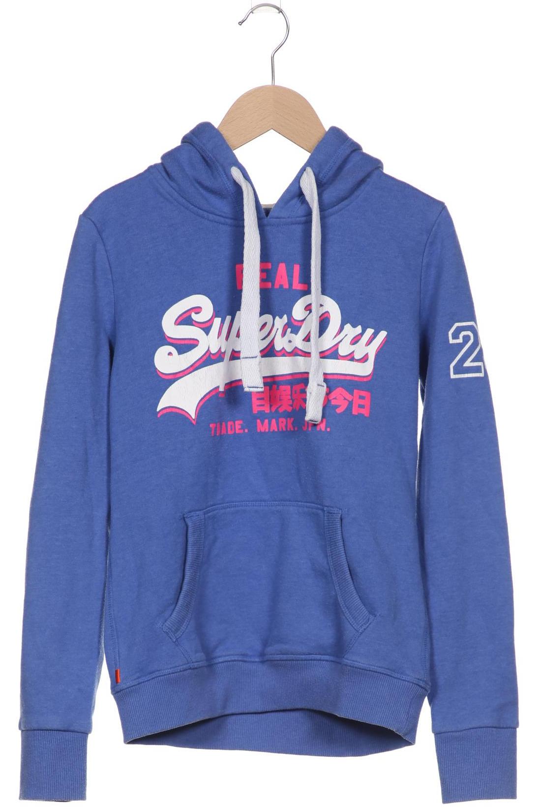 

Superdry Damen Kapuzenpullover, blau