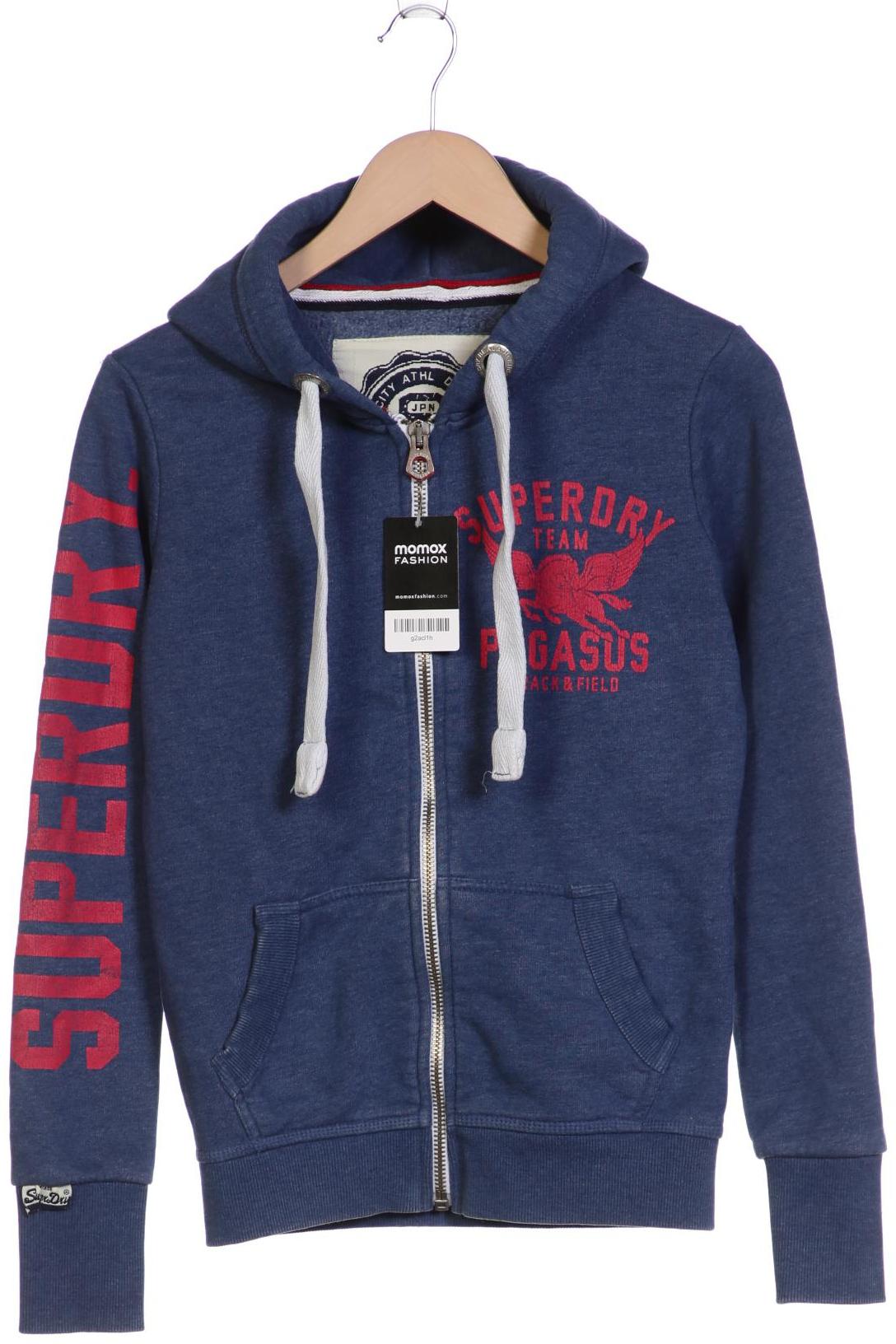 

Superdry Damen Kapuzenpullover, blau