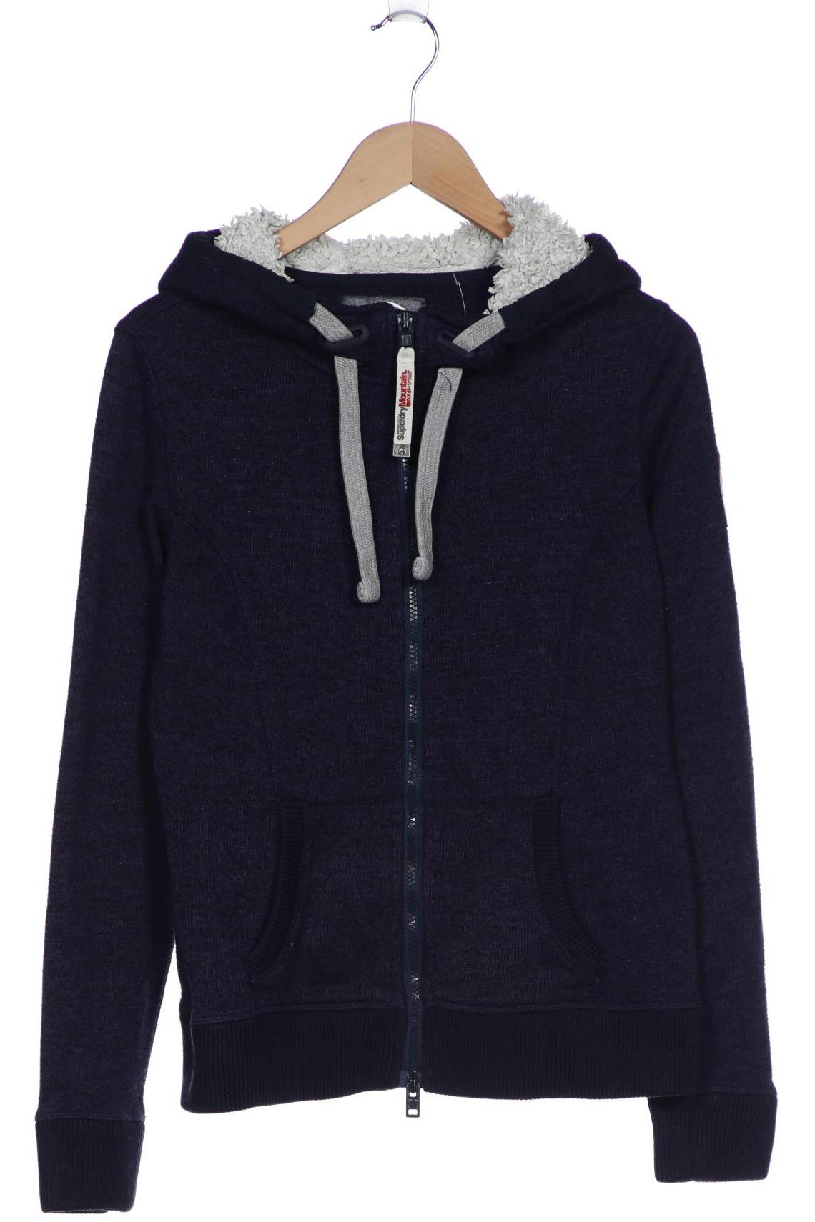 

Superdry Damen Kapuzenpullover, marineblau, Gr. 42