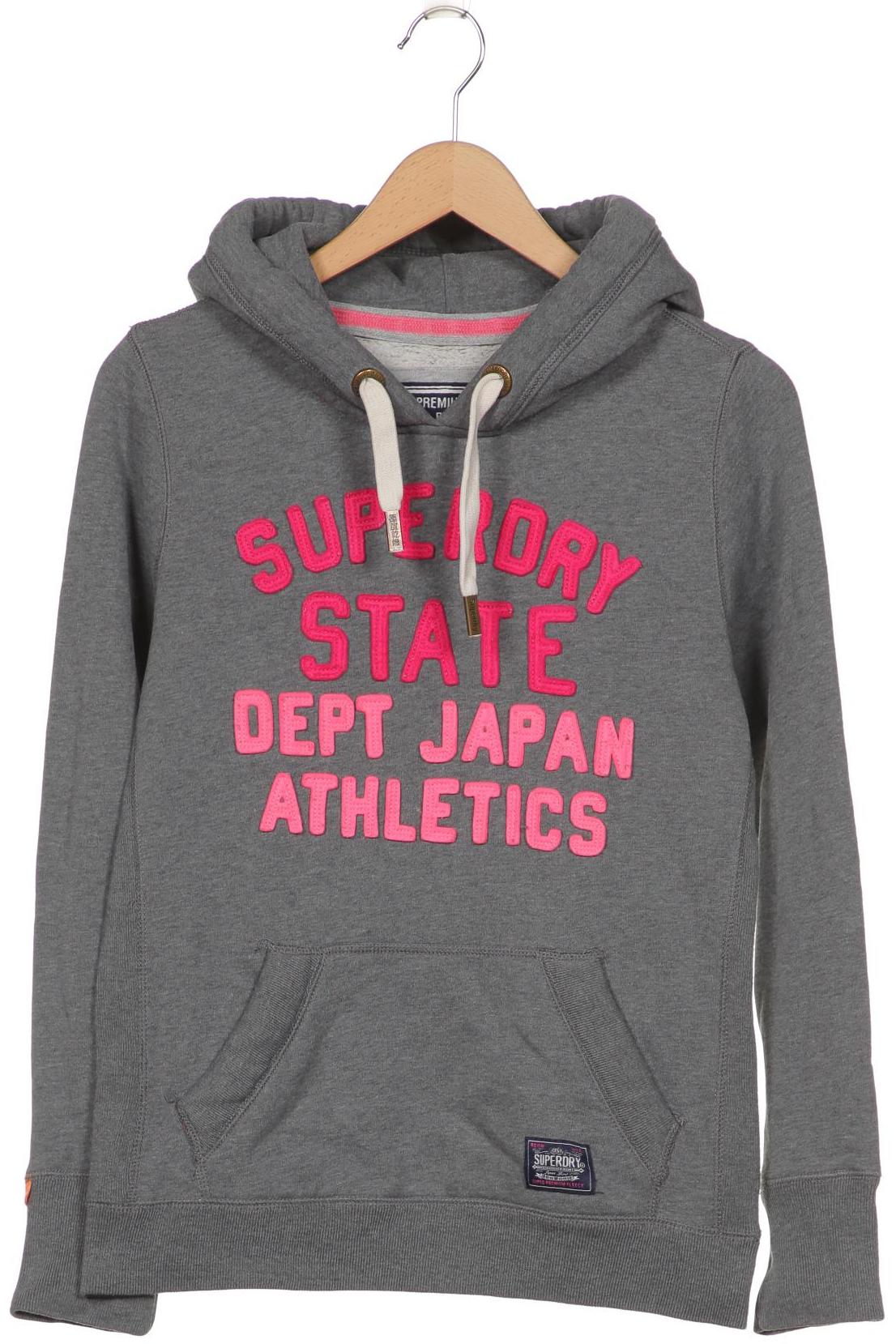 

Superdry Damen Kapuzenpullover, grau