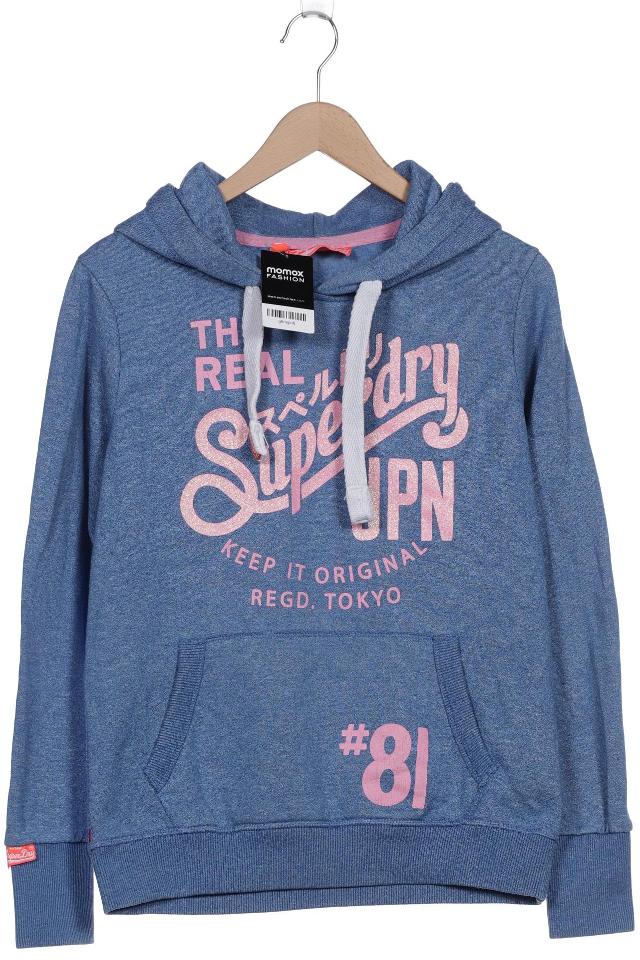

Superdry Damen Kapuzenpullover, blau