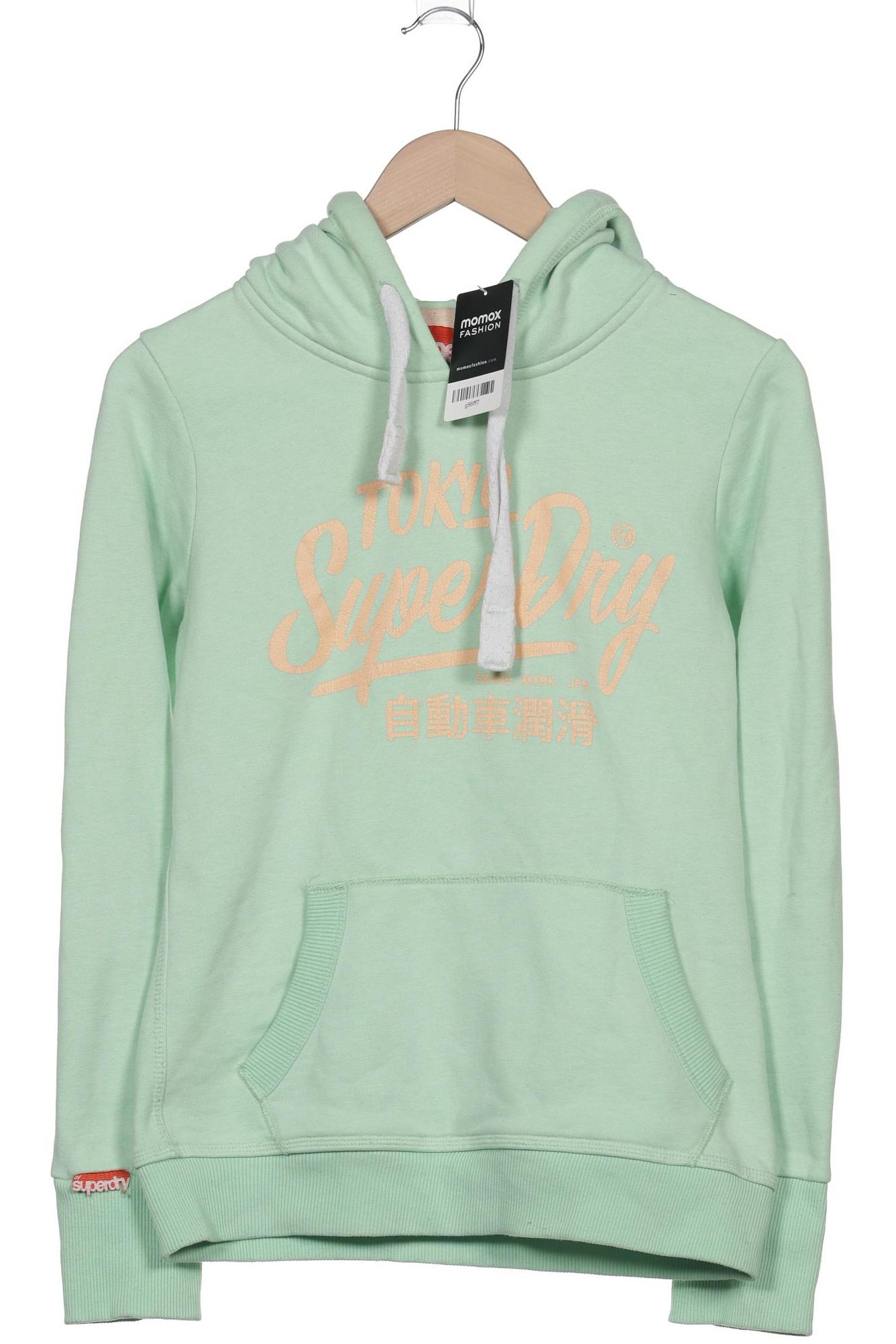 

Superdry Damen Kapuzenpullover, hellgrün, Gr. 36
