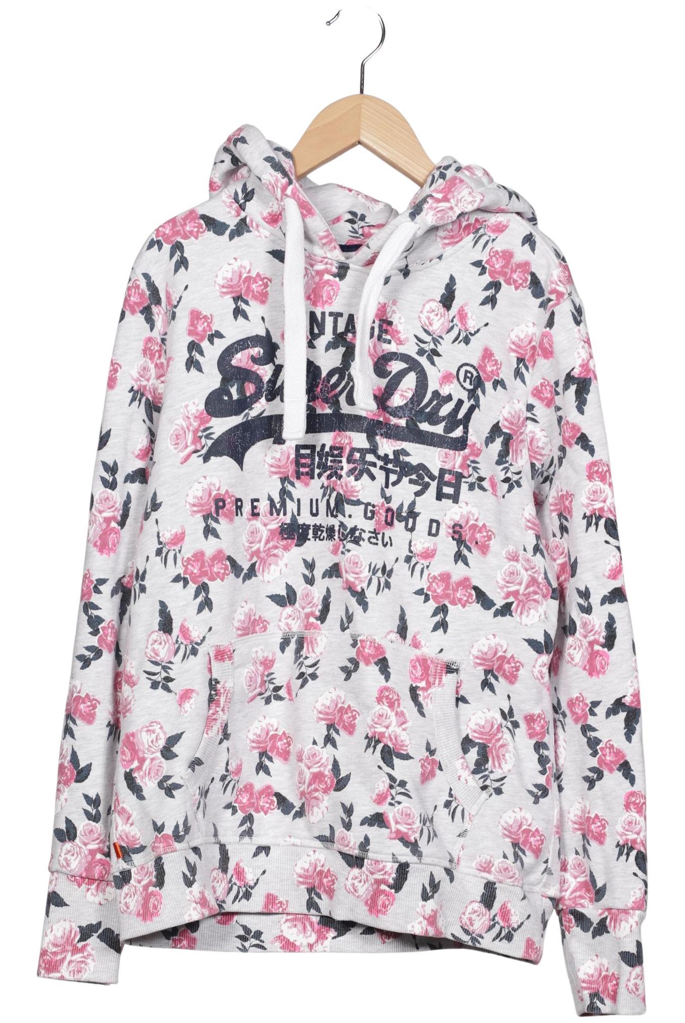 

Superdry Damen Kapuzenpullover, grau, Gr. 44