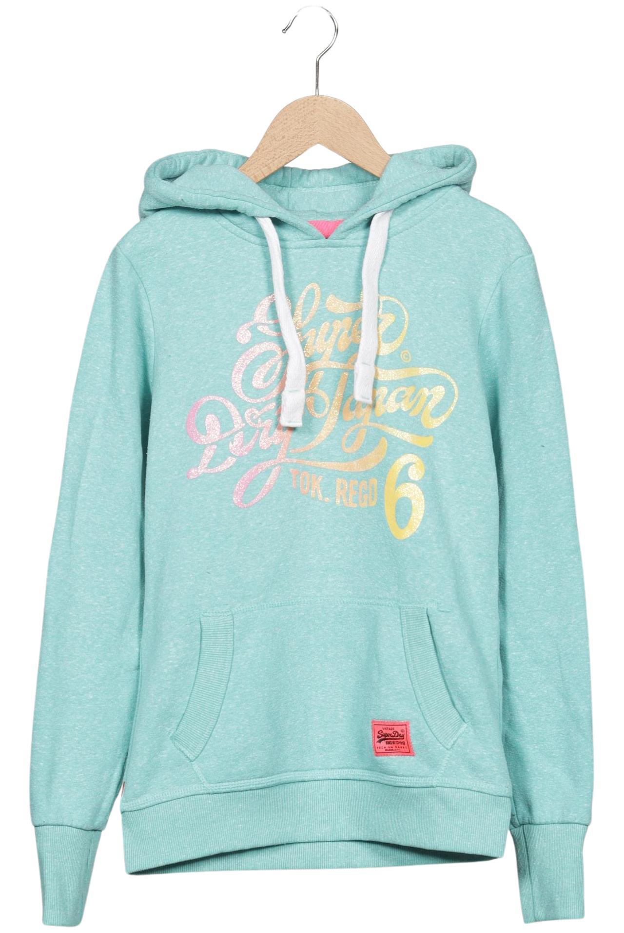 

Superdry Damen Kapuzenpullover, hellblau, Gr. 36
