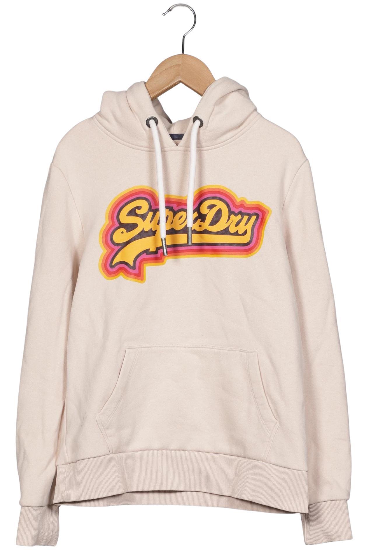 

Superdry Damen Kapuzenpullover, beige, Gr. 38