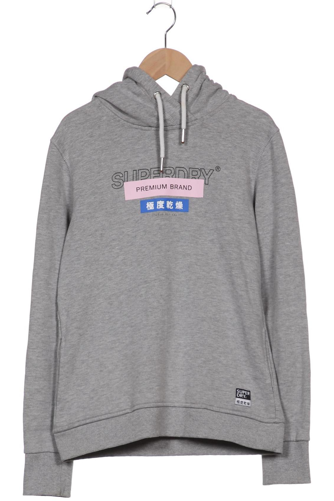 

Superdry Damen Kapuzenpullover, grau