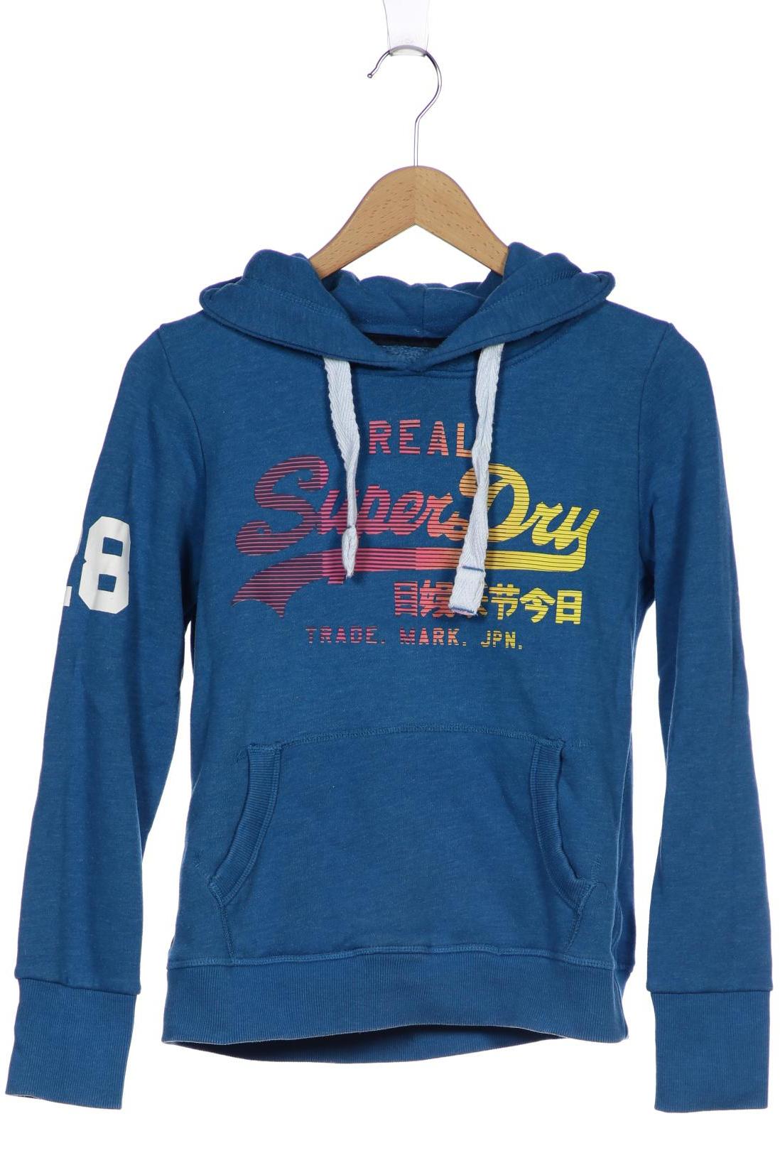 

Superdry Damen Kapuzenpullover, blau