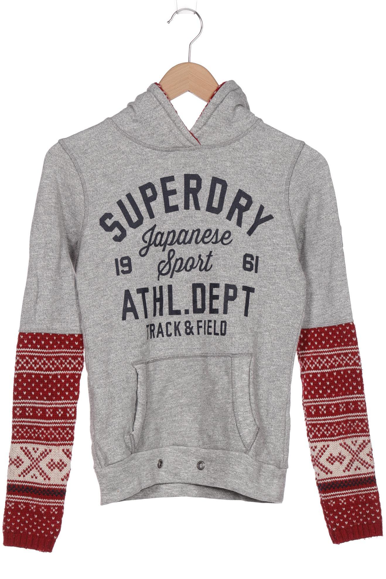 

Superdry Damen Kapuzenpullover, grau