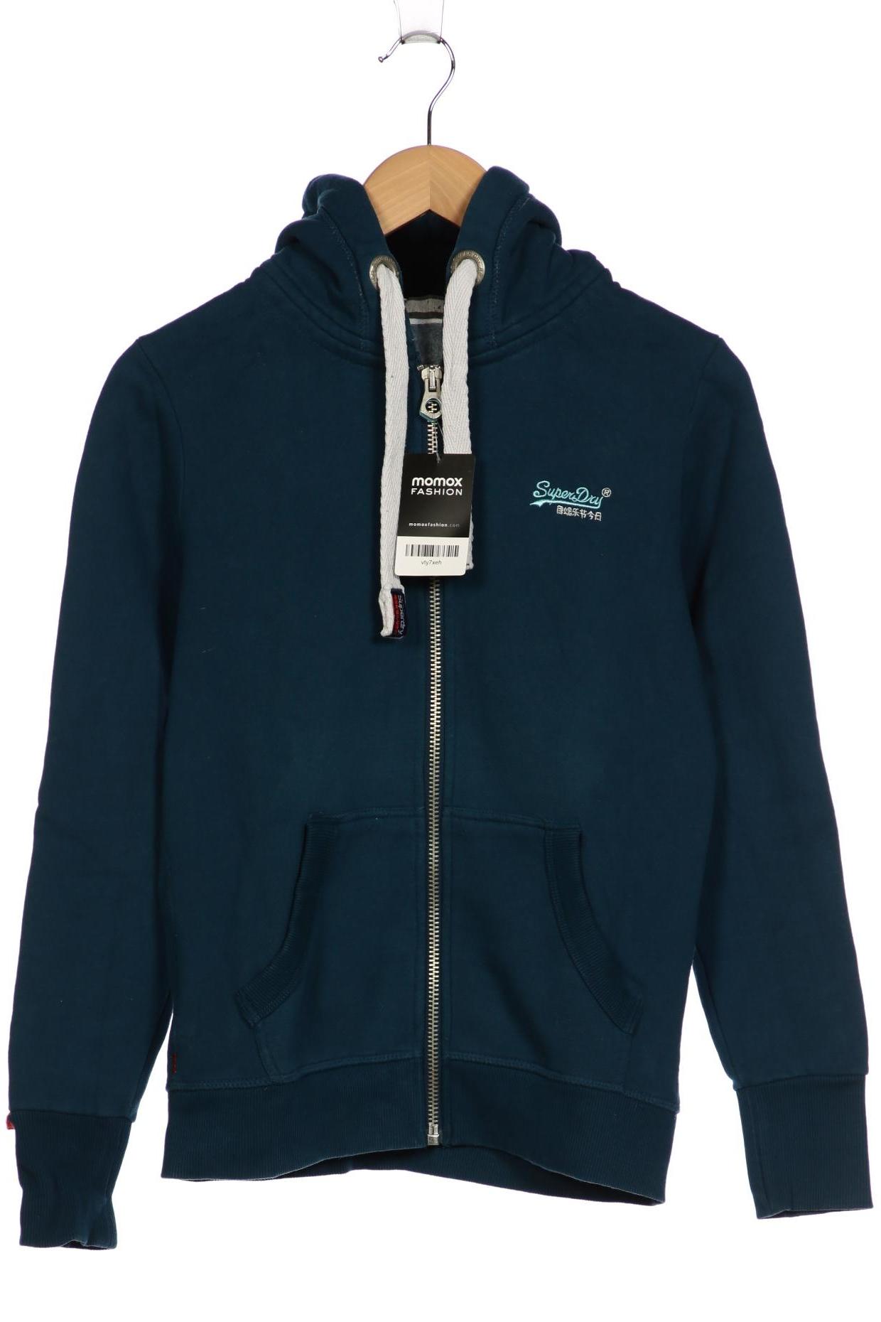 

Superdry Damen Kapuzenpullover, türkis, Gr. 38