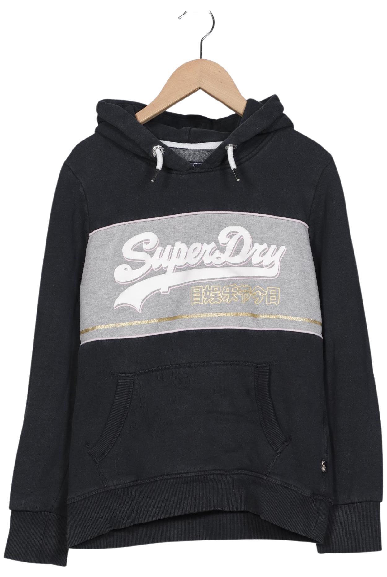 

Superdry Damen Kapuzenpullover, schwarz, Gr. 38