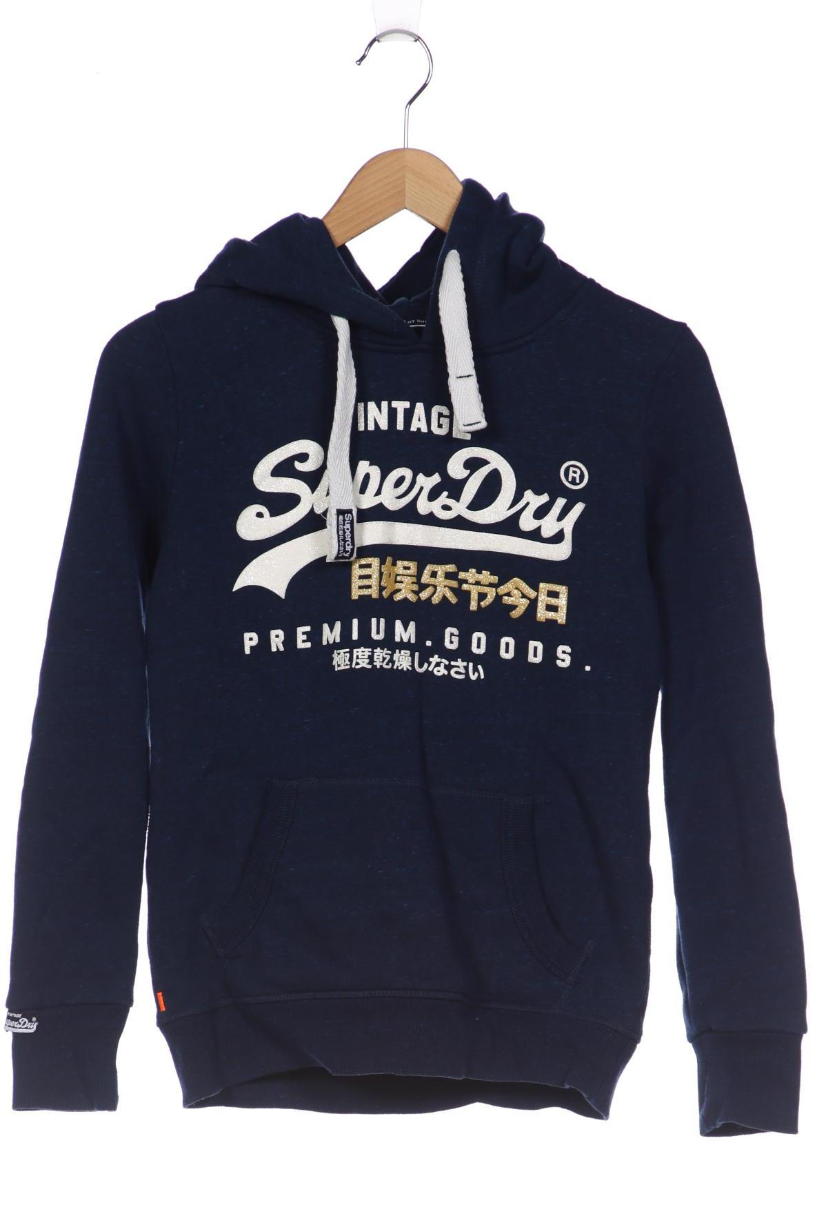 

Superdry Damen Kapuzenpullover, marineblau
