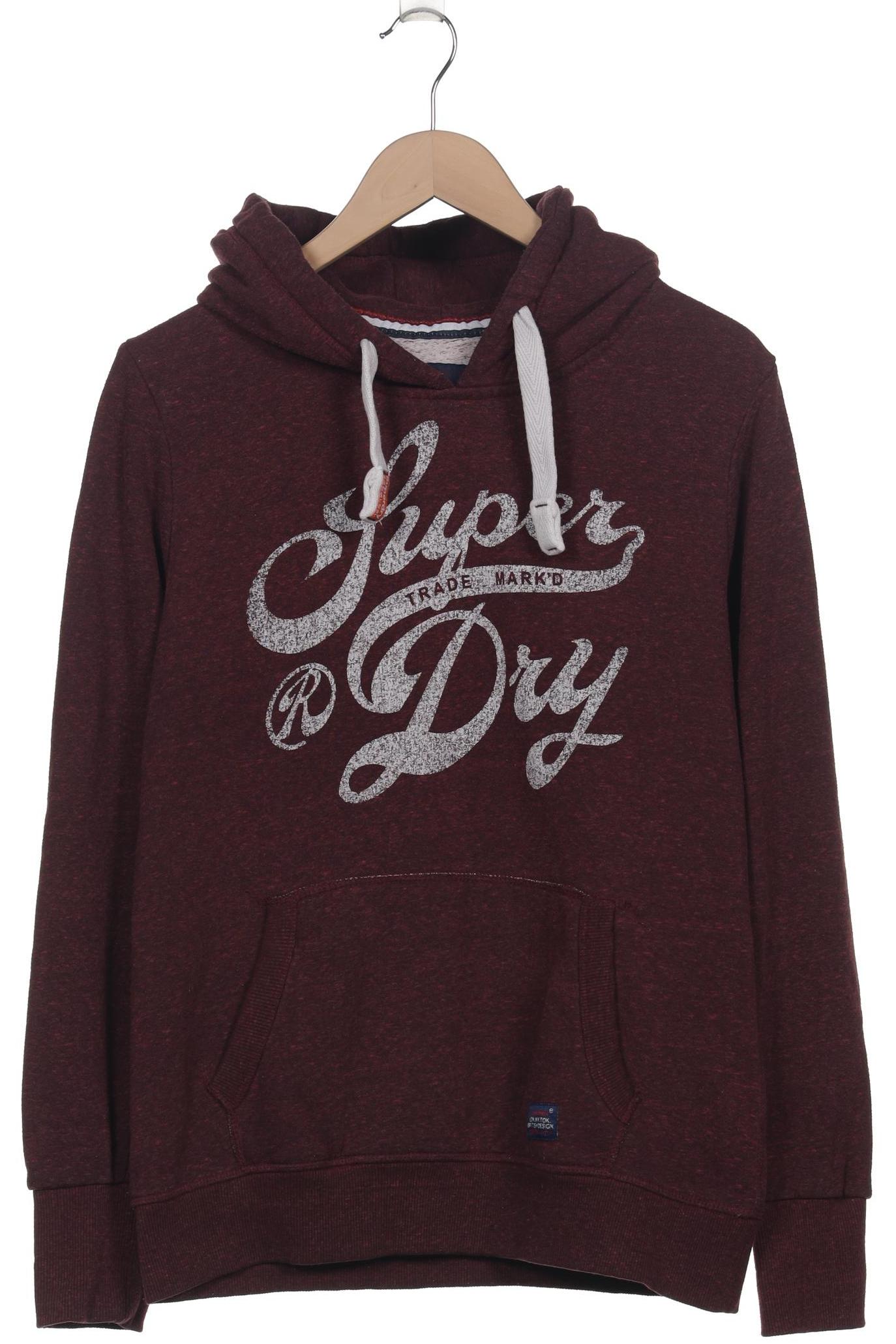 

Superdry Damen Kapuzenpullover, bordeaux, Gr. 44