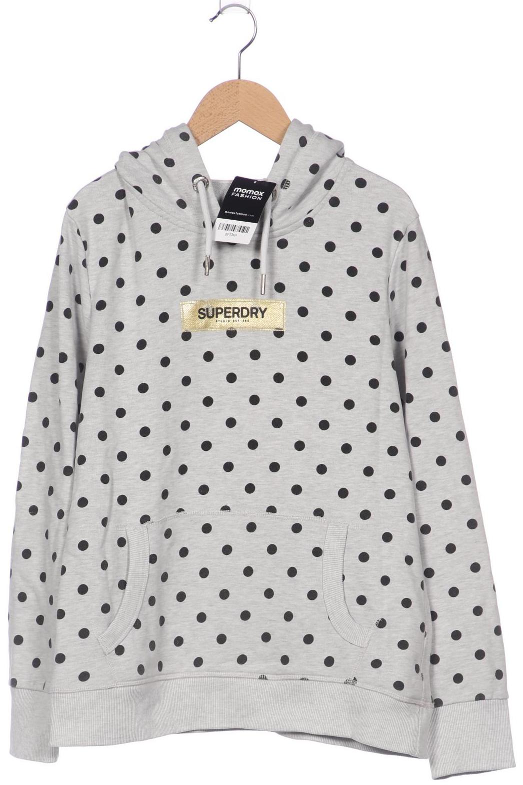 

Superdry Damen Kapuzenpullover, grau, Gr. 42