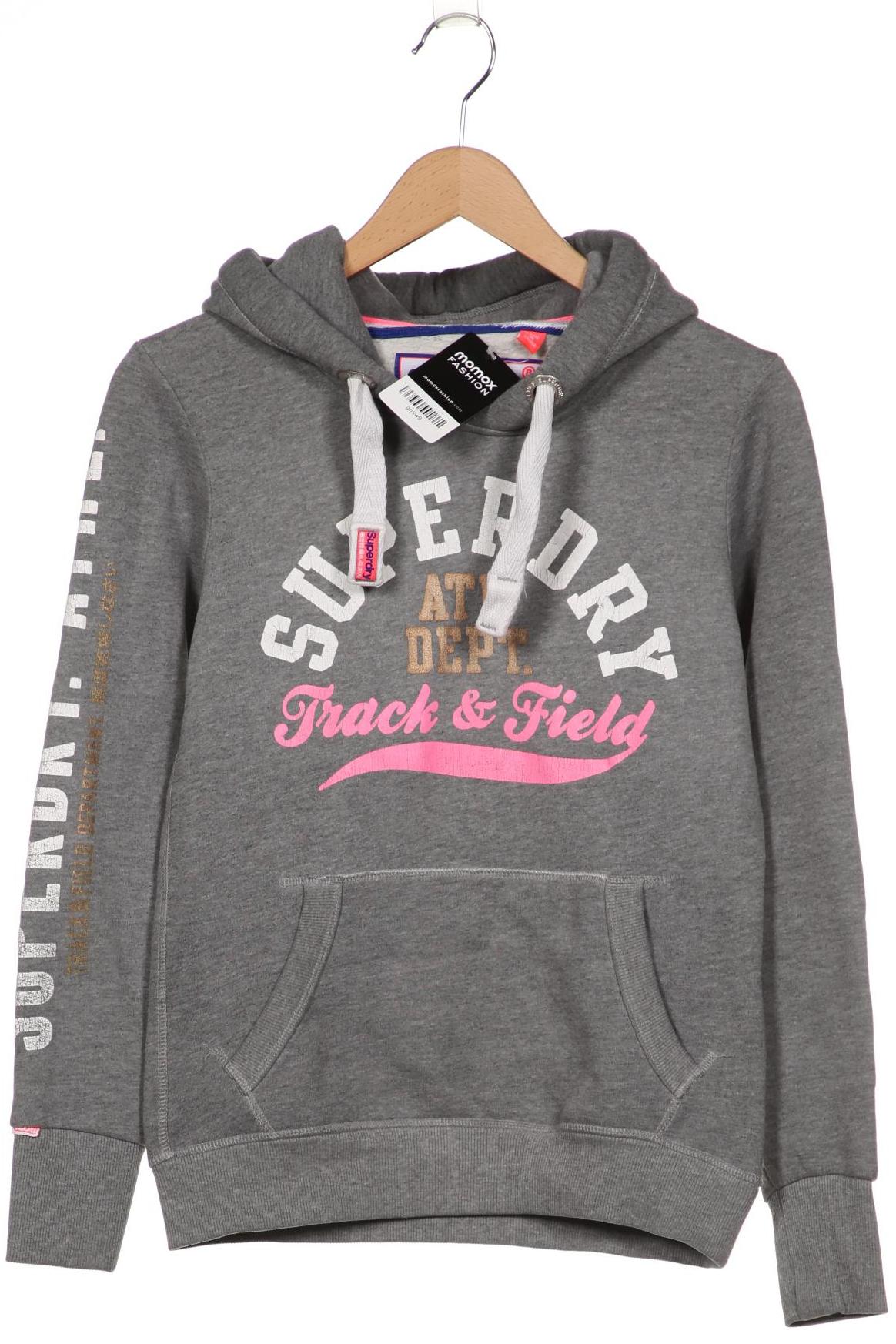 

Superdry Damen Kapuzenpullover, grau