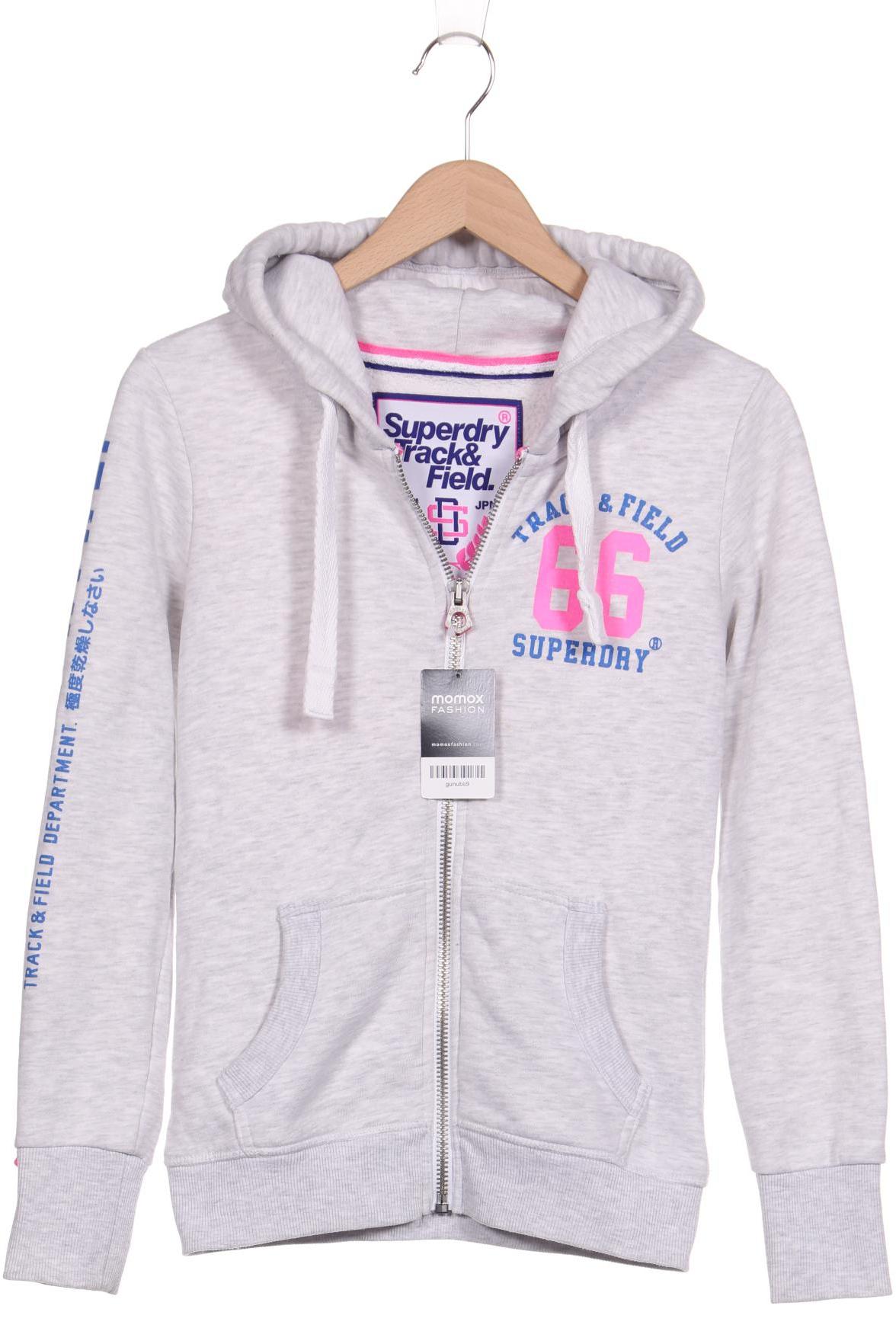 

Superdry Damen Kapuzenpullover, grau