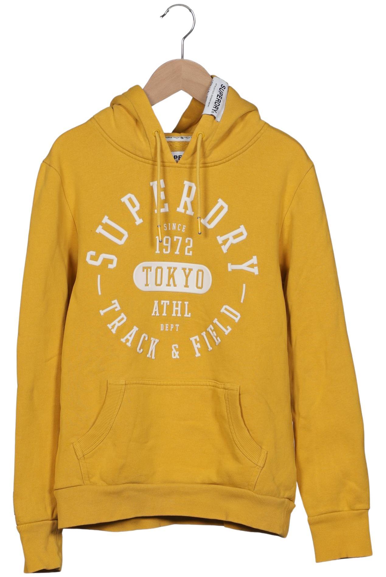

Superdry Damen Kapuzenpullover, gelb, Gr. 38