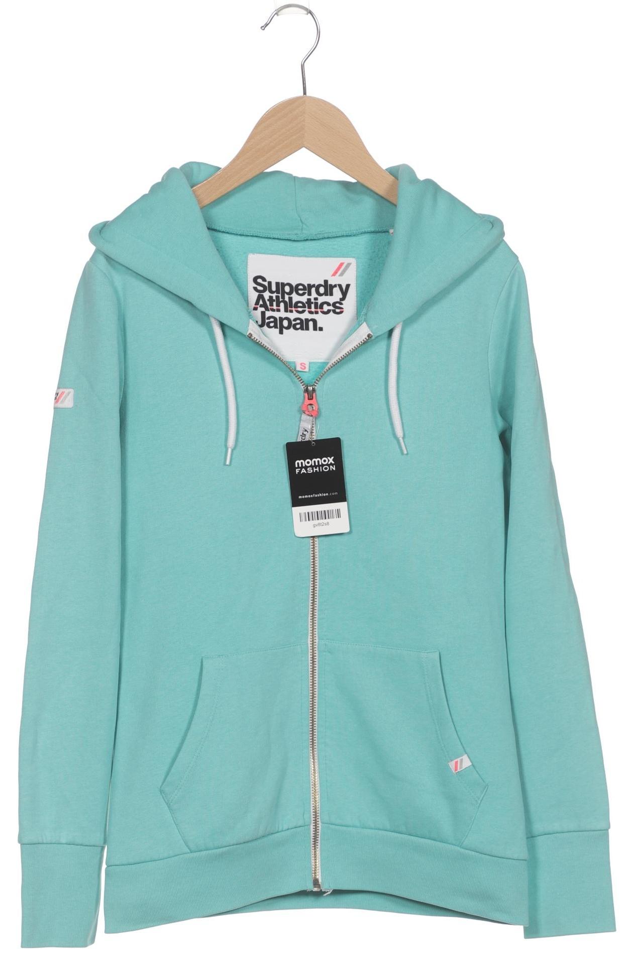 

Superdry Damen Kapuzenpullover, türkis, Gr. 36