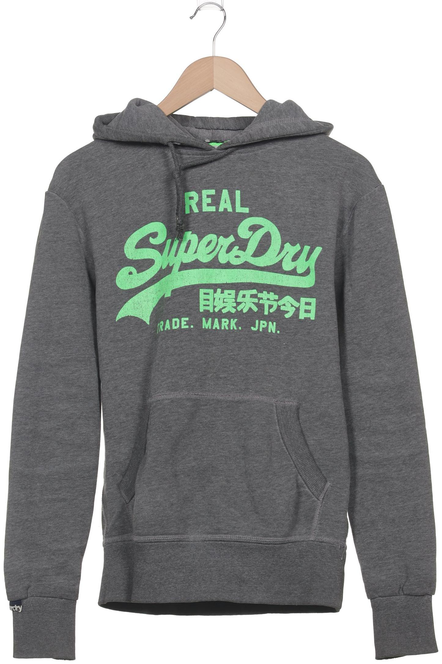 

Superdry Damen Kapuzenpullover, grau, Gr. 36