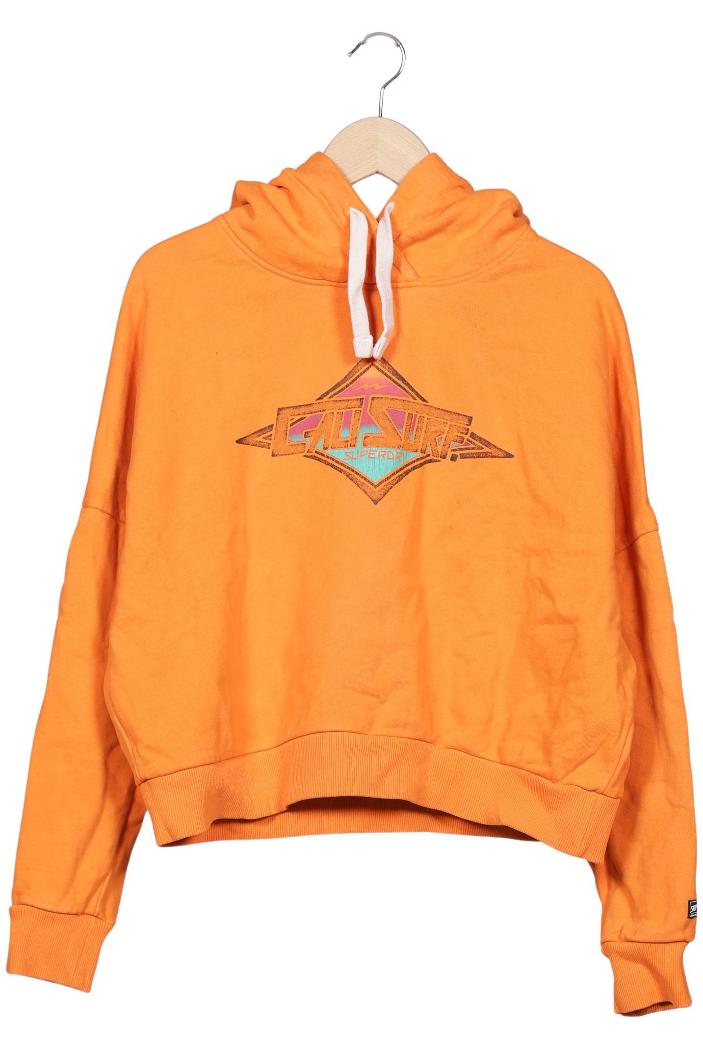 

Superdry Damen Kapuzenpullover, orange, Gr. 42