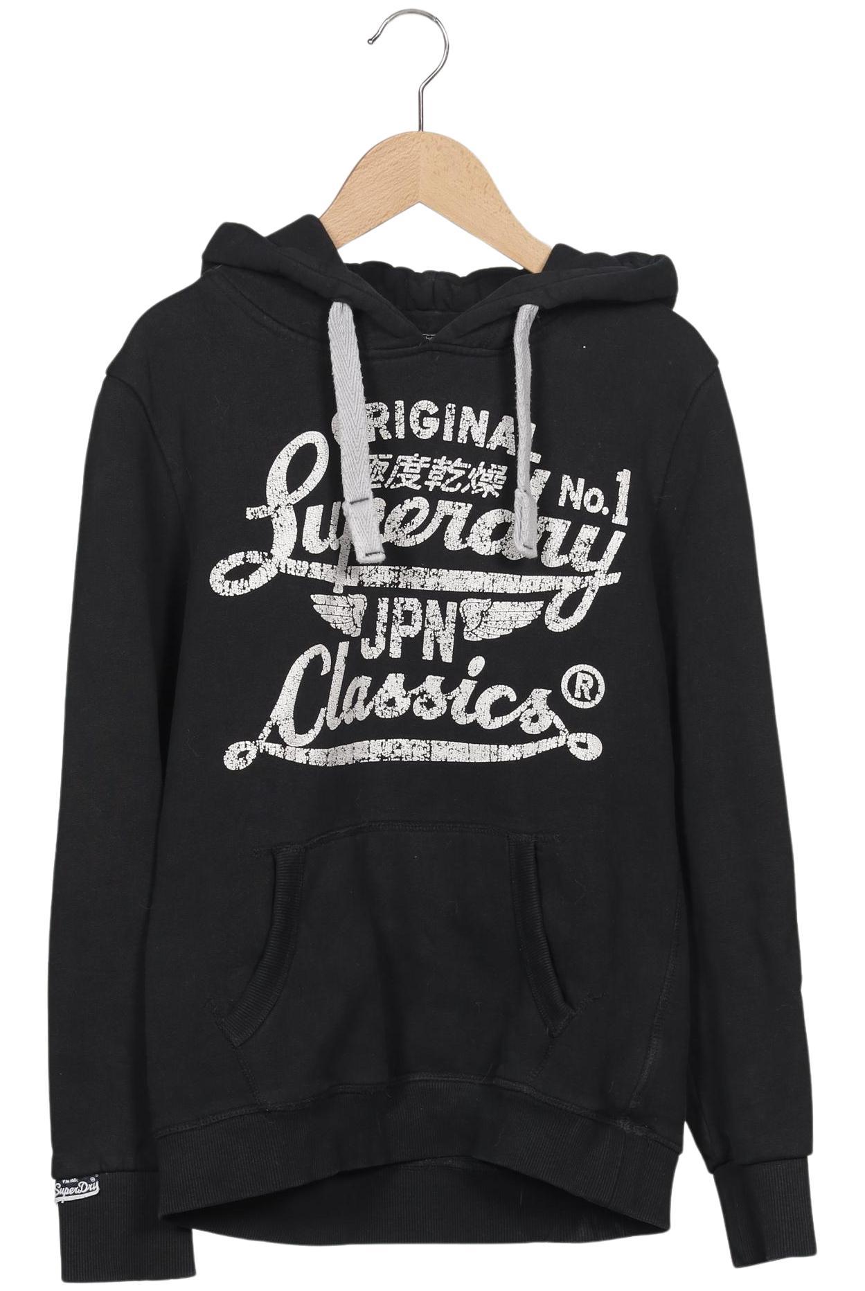 

Superdry Damen Kapuzenpullover, schwarz, Gr. 40