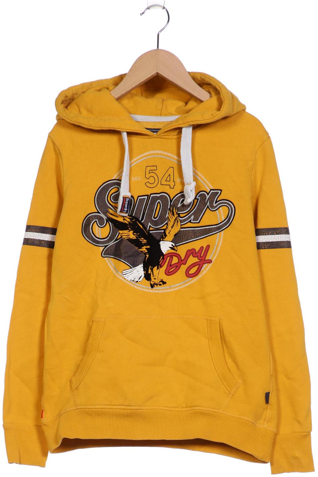 

Superdry Damen Kapuzenpullover, gelb, Gr. 38