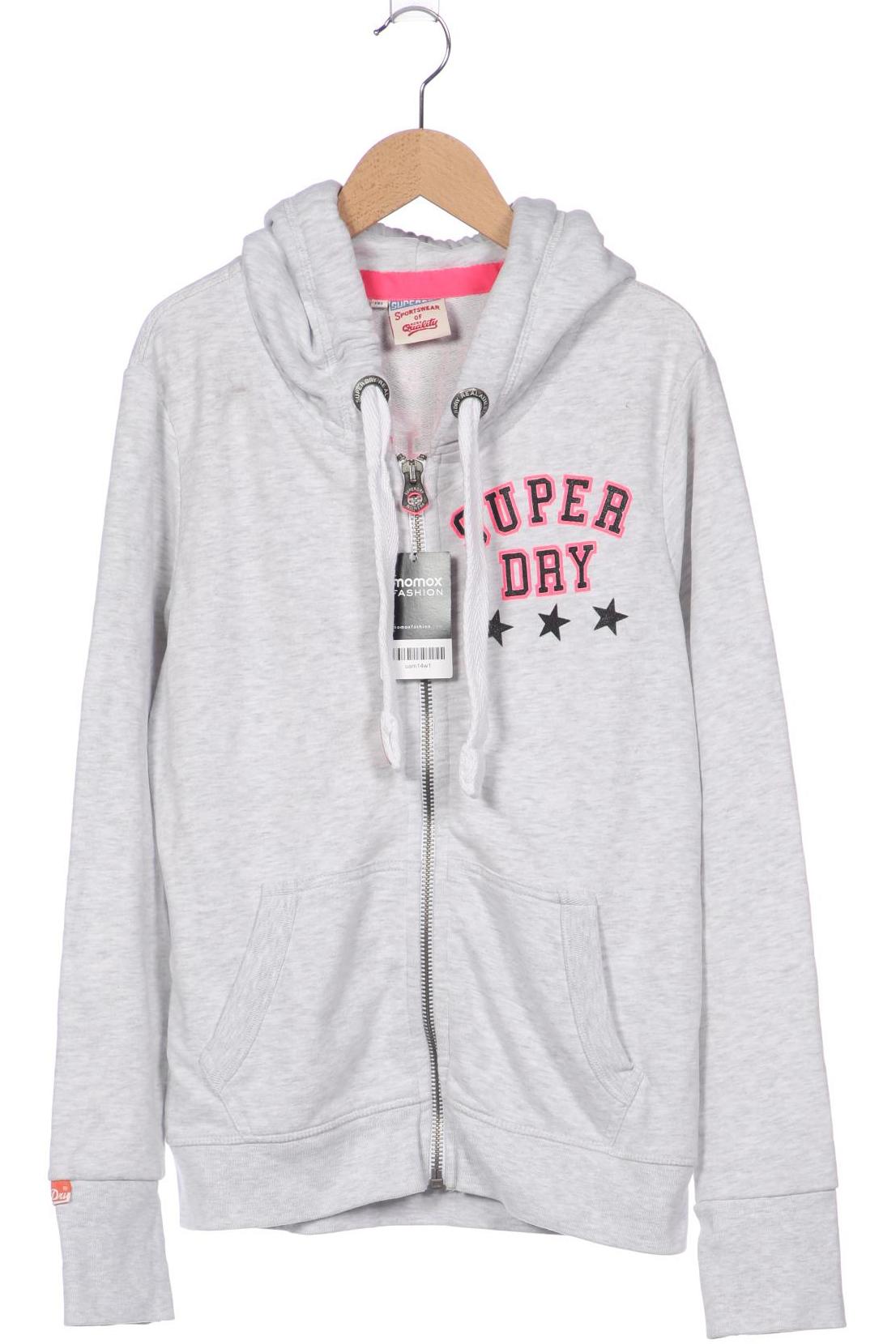 

Superdry Damen Kapuzenpullover, grau, Gr. 38