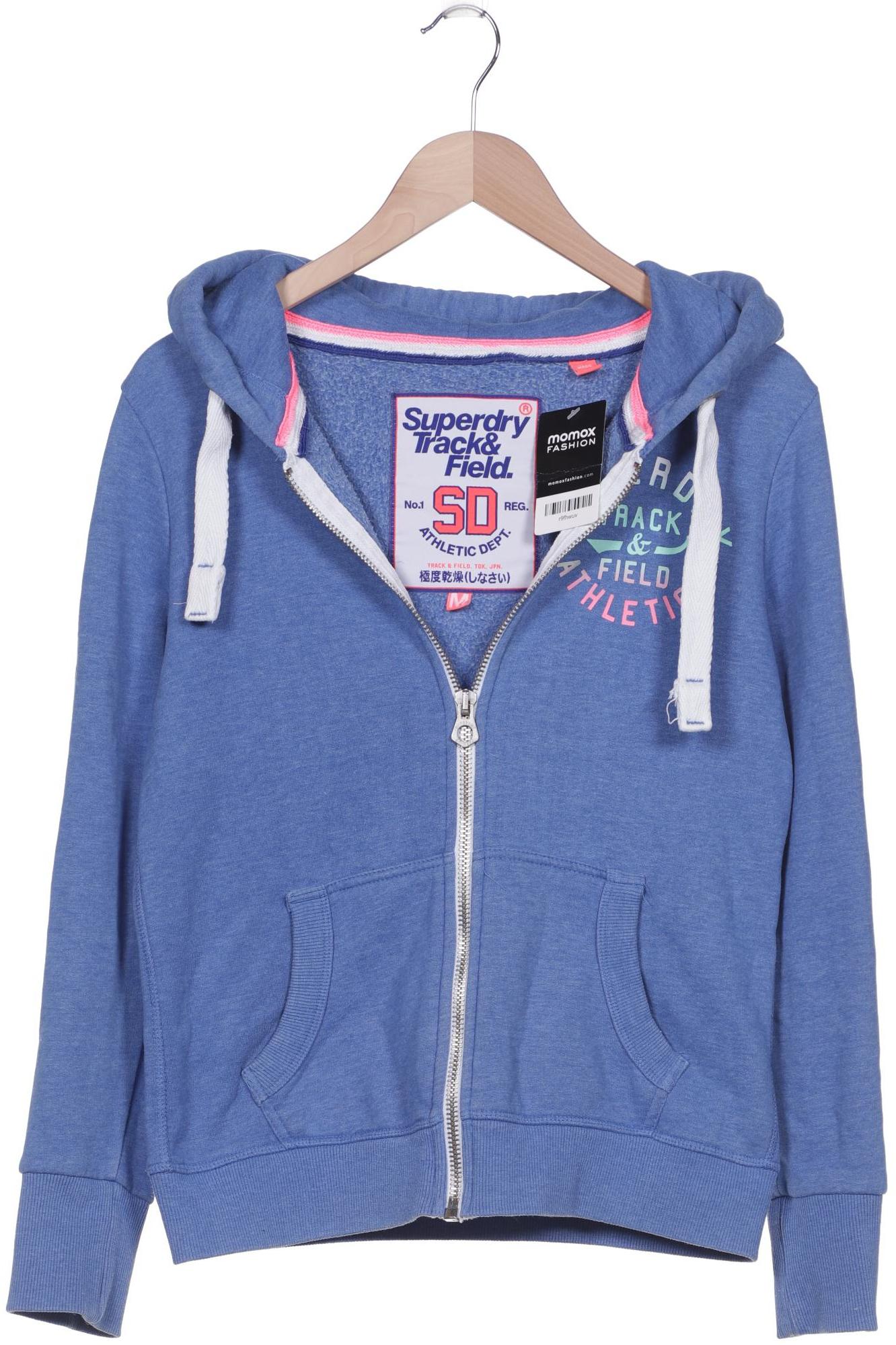 

Superdry Damen Kapuzenpullover, blau, Gr. 40