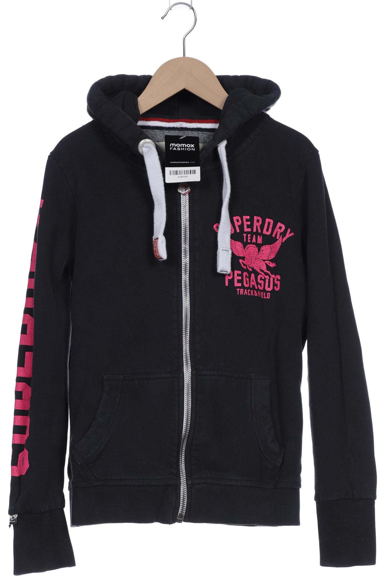 

Superdry Damen Kapuzenpullover, schwarz, Gr. 38