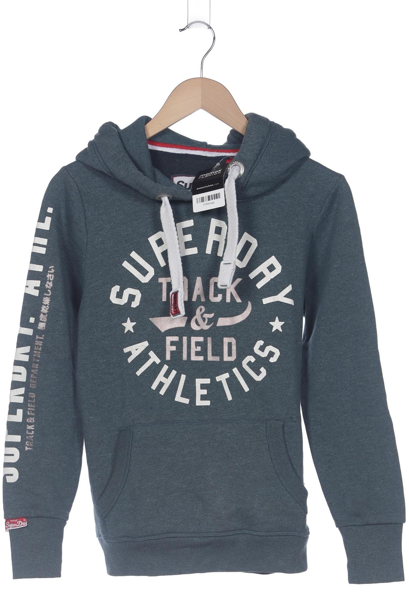 

Superdry Damen Kapuzenpullover, türkis, Gr. 38