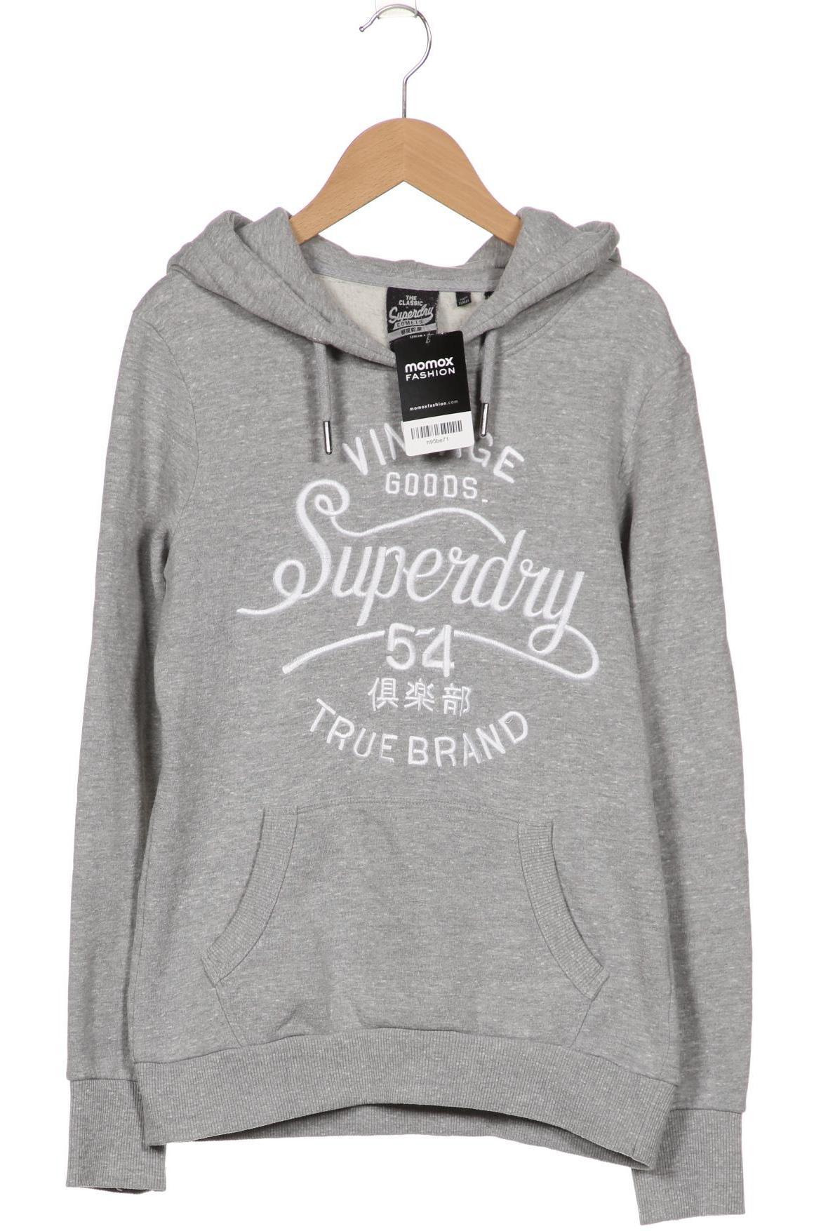 

Superdry Damen Kapuzenpullover, grau