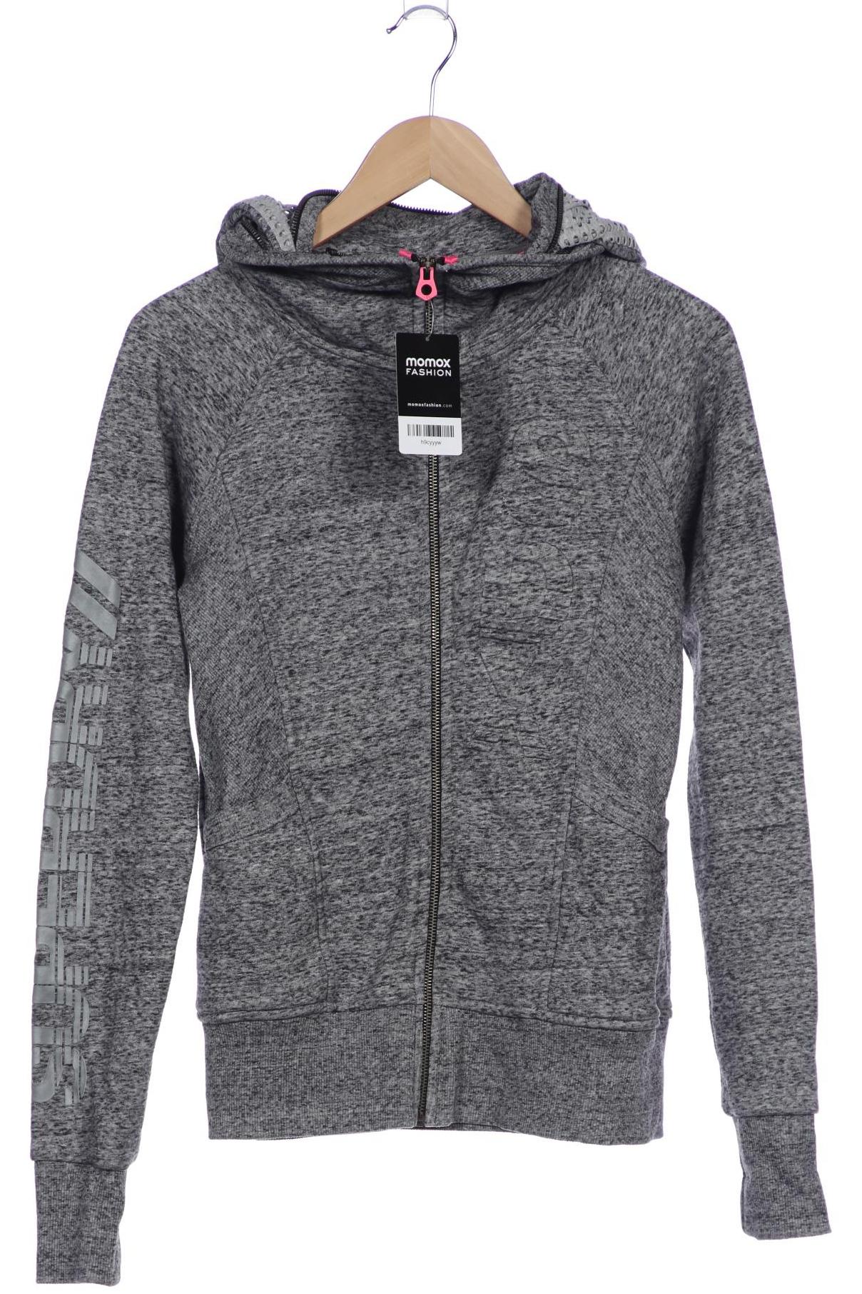 

Superdry Damen Kapuzenpullover, grau, Gr. 36