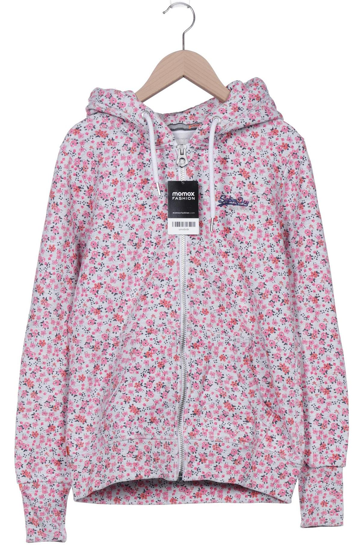 

Superdry Damen Kapuzenpullover, grau, Gr. 38