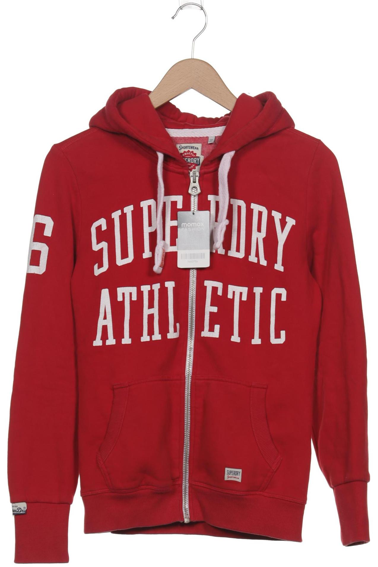 

Superdry Damen Kapuzenpullover, rot, Gr. 38