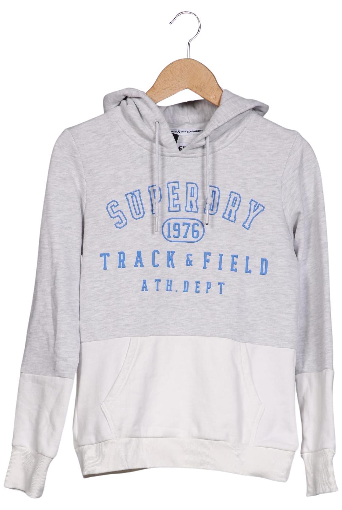 

Superdry Damen Kapuzenpullover, grau, Gr. 36