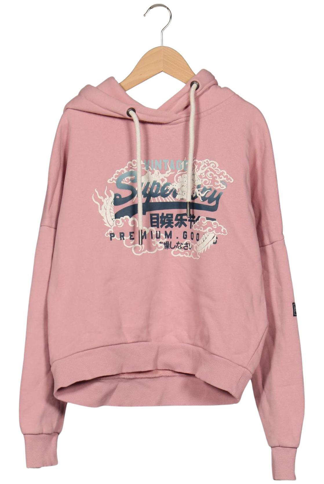 

Superdry Damen Kapuzenpullover, pink, Gr. 38