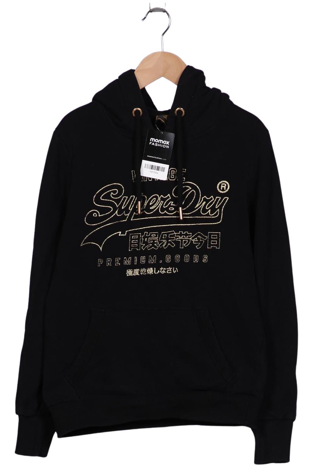 

Superdry Damen Kapuzenpullover, schwarz, Gr. 38
