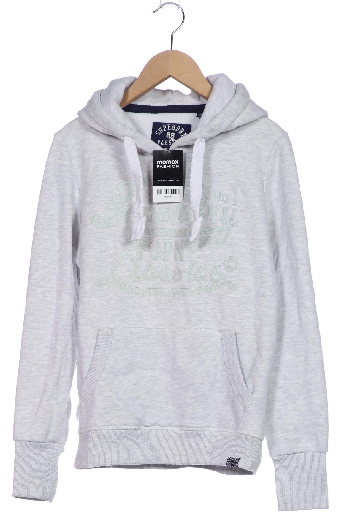 

Superdry Damen Kapuzenpullover, grau, Gr. 38