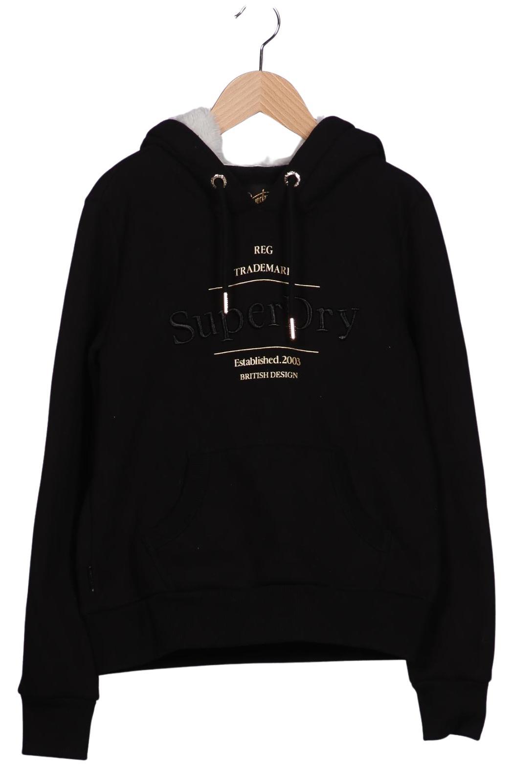 

Superdry Damen Kapuzenpullover, schwarz, Gr. 36