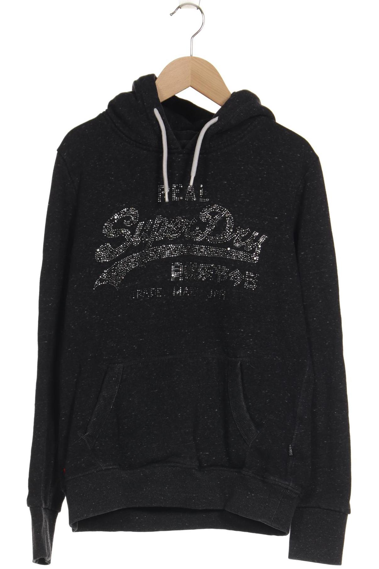 

Superdry Damen Kapuzenpullover, schwarz, Gr. 40