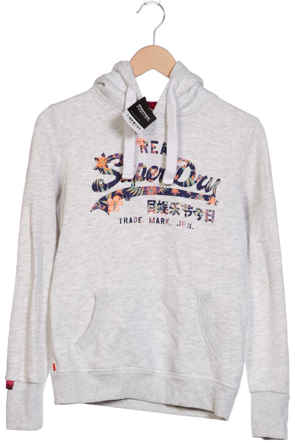 

Superdry Damen Kapuzenpullover, grau