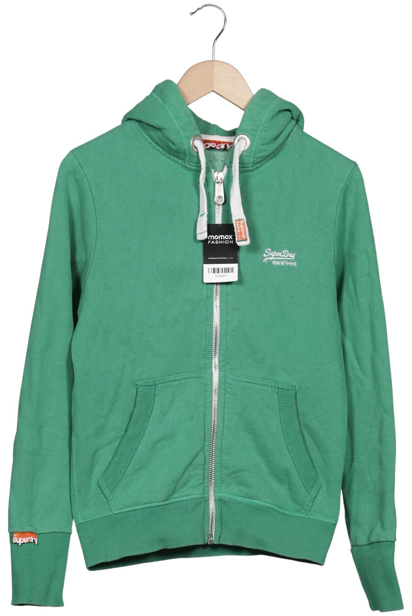 

Superdry Damen Kapuzenpullover, grün, Gr. 38