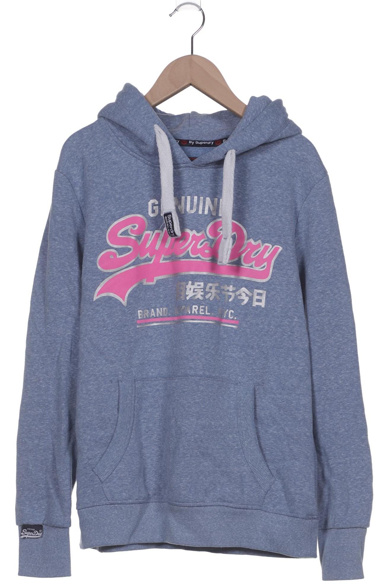 

Superdry Damen Kapuzenpullover, hellblau, Gr. 44