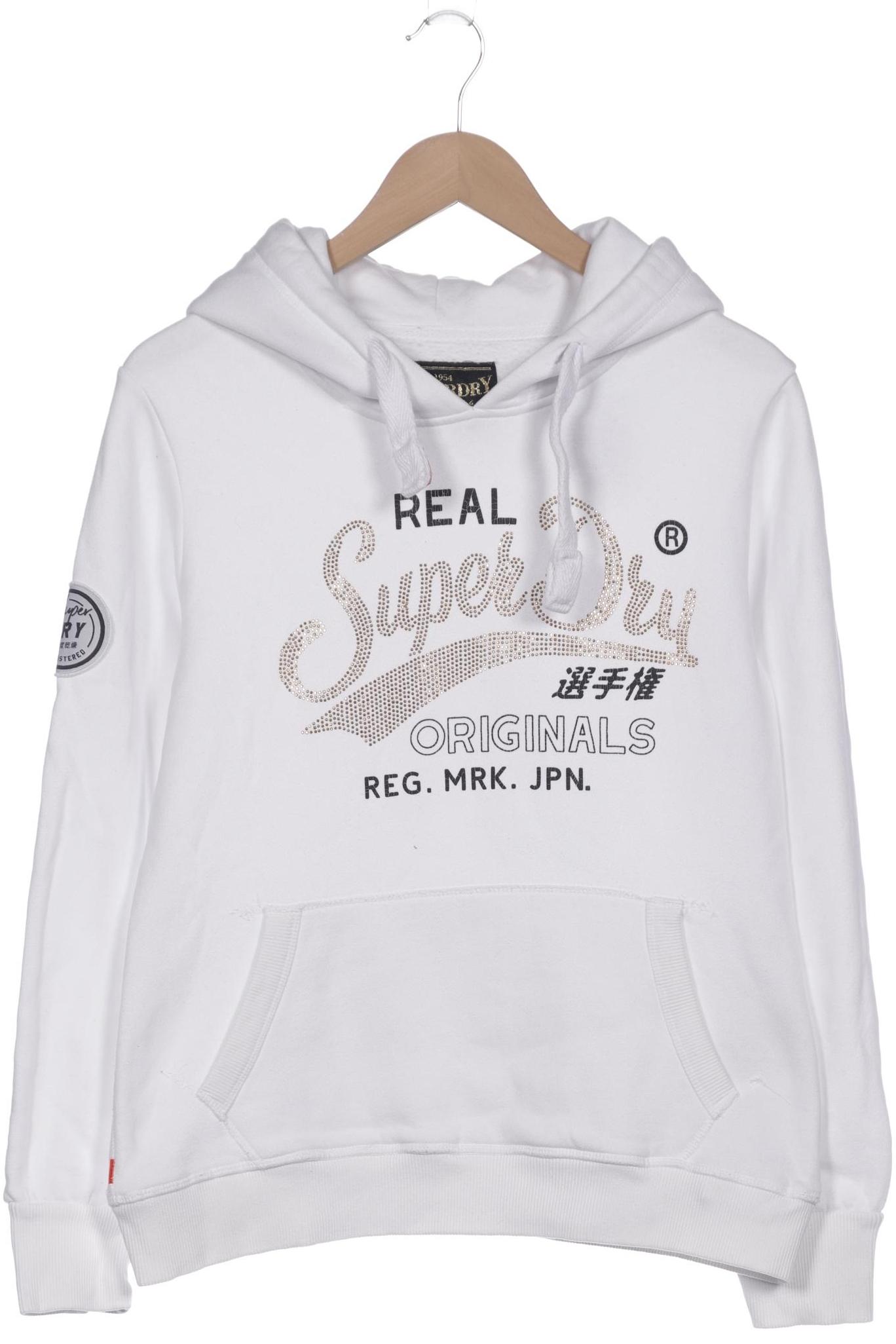 Thumbnail - Superdry Damen Kapuzenpullover, weiß, Gr. 42