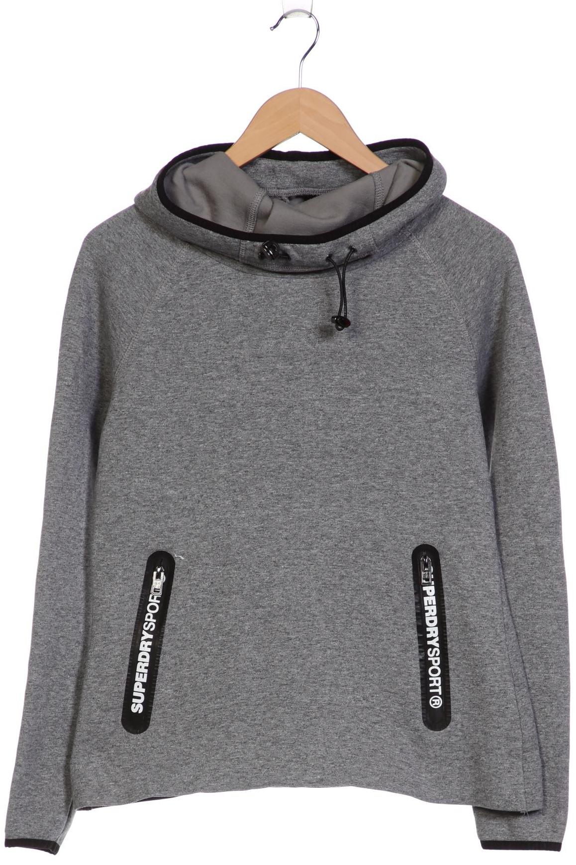 

Superdry Damen Kapuzenpullover, grau, Gr. 38