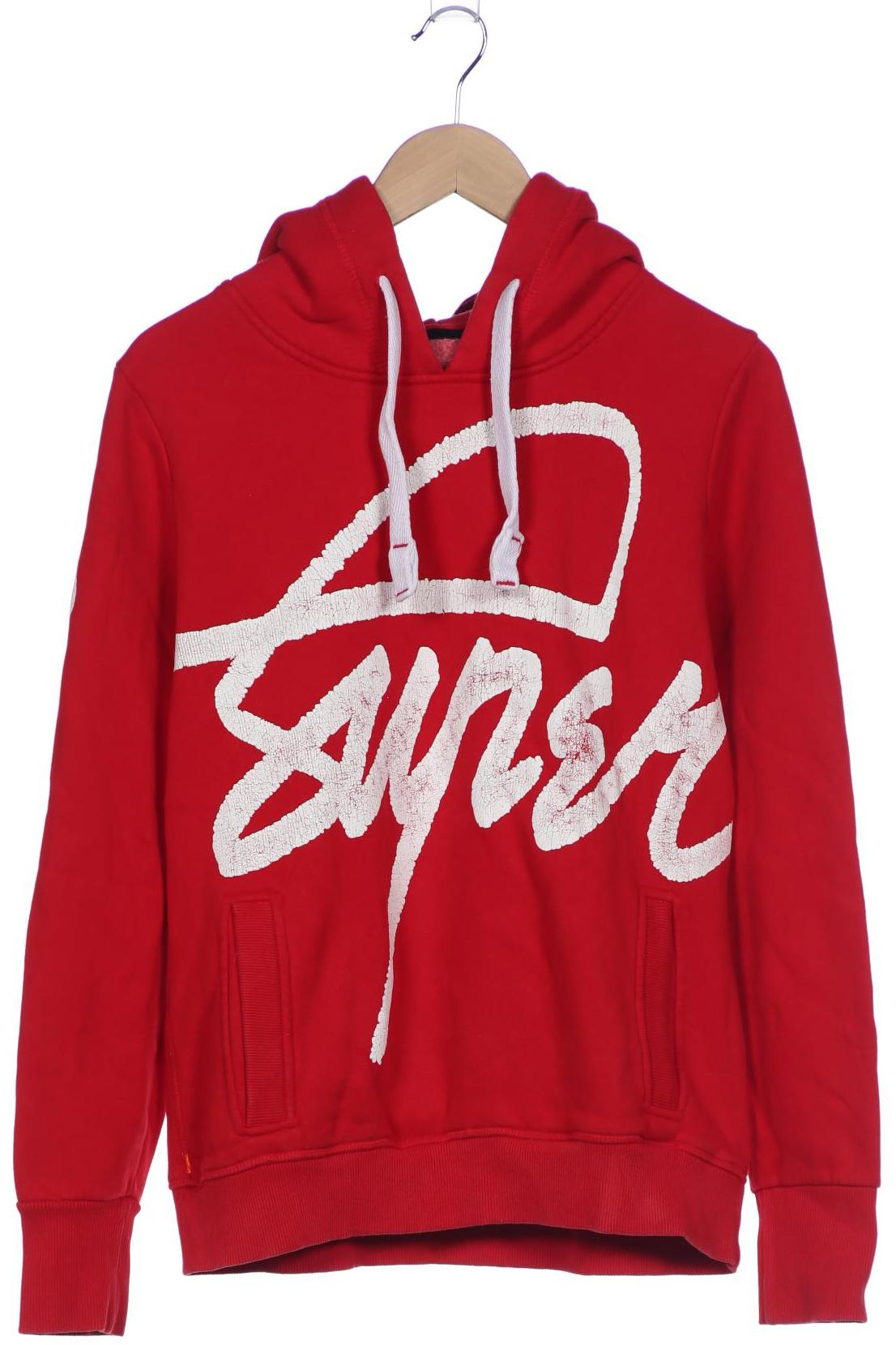 

Superdry Damen Kapuzenpullover, rot, Gr. 42